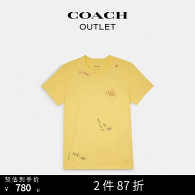 COACH / COACH OUTLET ÁO THUN ĐIARY CỦA NỮ