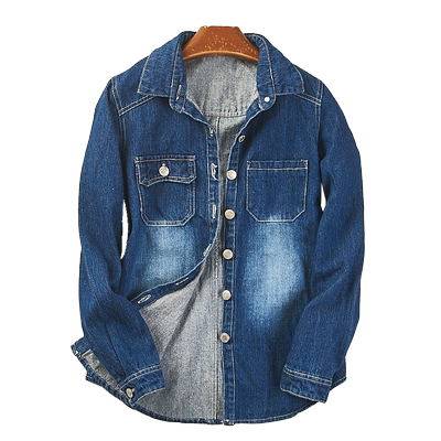 H68256 Áo khoác denim nữ mùa xuân mới của Nhật Bản phiên bản Hàn Quốc của áo khoác dài tay dài tay cotton mỏng một ngực 35