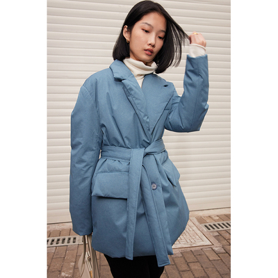 Phiên bản giới hạn FreshMoi! 95 màu trắng lông ngỗng 800 bộ đồ giường rộng rãi áo khoác lông cừu tiêu chuẩn trung bình và dài bộ đồ