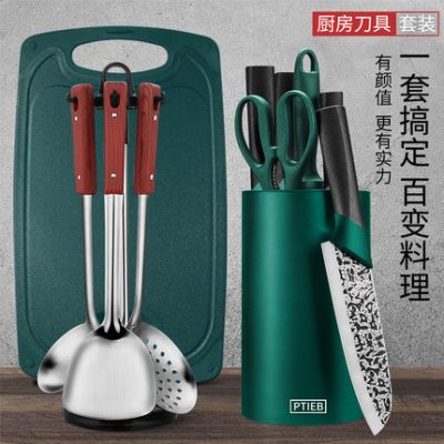 Bộ dao nhà bếp Đức hai trong một Bộ dao nhà bếp gia đình trọn bộ đồ dùng nhà bếp kết hợp thực phẩm bổ sung dao gọt trái cây 1789