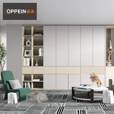 Tủ quần áo tùy chỉnh Oupai toàn bộ ngôi nhà nội thất tùy chỉnh tổng thể tủ áo choàng không cửa ngăn cánh cửa trượt trang web chính thức phòng ngủ hiện đại