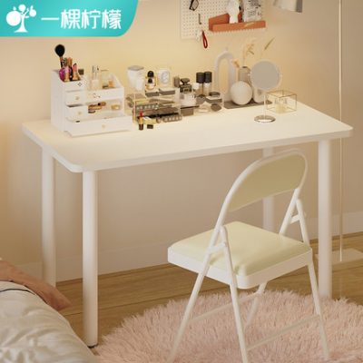Bàn trang điểm phòng ngủ bàn trang điểm hiện đại tối giản căn hộ nhỏ net red ins bàn gió bàn tích hợp bàn trang điểm
