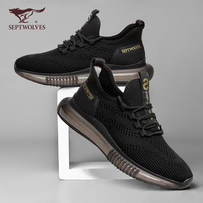 Giày lưới nam Septwolves giày lưới giày lưới là thương hiệu giày nam đế mềm đế mềm mùa hè giày chạy bộ mùa hè