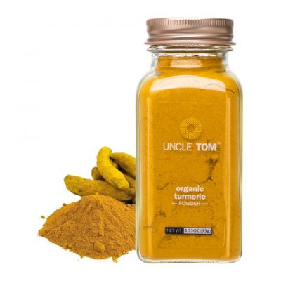 Nhập khẩu từ Mỹ Bột nghệ UNCLE TOM 95g tạo màu, chiên, nấu, nướng, làm gia vị, gia vị cho gà nướng muối