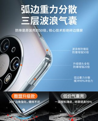 Thích hợp cho điện thoại di động Huawei Mate40pro vỏ ống kính mate40 chống rơi tất cả bao gồm chống rơi mt40e mới của phụ nữ mete40por silicone lỏng quyến rũ đặc biệt siêu mỏng trong suốt mềm mại vỏ m40 không phải đầu bảo vệ tay áo nam