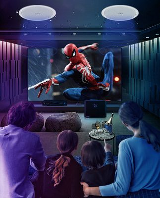 Xianke âm thanh âm trần 5.1 loa âm trần rạp hát gia đình phòng khách TV KTV đồng trục bluetooth gia đình bộ khuếch đại loa nhúng cửa hàng âm thanh nổi siêu trầm chuyên dụng