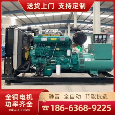 30/50/75/100/120/150 / 200kw kW Máy phát điện diesel Weifang đặt điện ba pha không ồn 380v