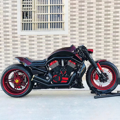 Xe máy Harley Wolverine sửa đổi 883 night Luther retro hoàng tử Mỹ đua xe cào cào hạng nặng hình trụ v