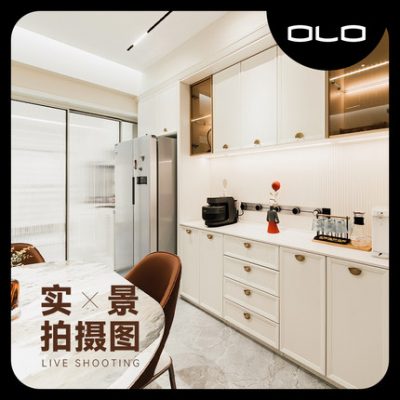 Tôi Lê toàn bộ ngôi nhà tùy chỉnh tủ quần áo nội thất phòng ngủ nhà tổng thể không gian phòng ngủ nhẹ sang trọng phong cách kem Pháp