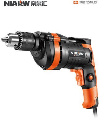 Máy khoan cầm tay điện 220v Máy khoan va đập gia dụng có dây Máy khoan súng lục cắm điện đa năng biến điện Dụng cụ điện Máy khoan điện nhỏ