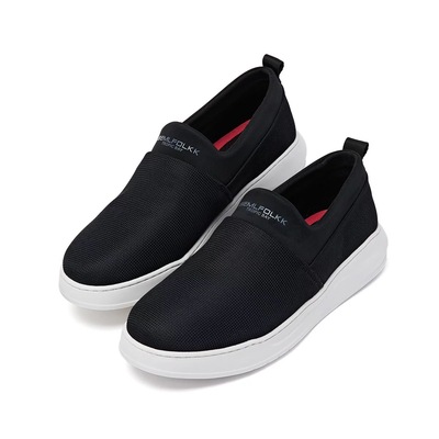 Biyin Lefen của nam giới giày đích thực truy cập mới lười biếng đặt chân bàn đạp lưới thoáng khí giày thường ngoài trời