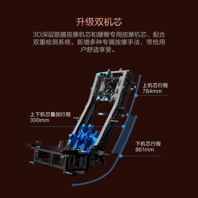 Nhà thông minh Rongtai hoàn toàn tự động ghế massage cao cấp đa chức năng không gian nang Disney Dabai Joint RT8630