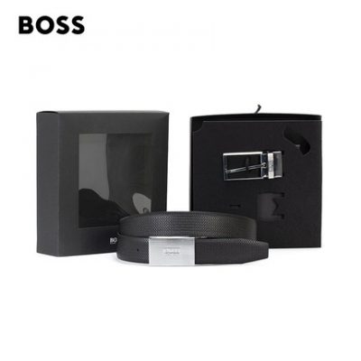 Thắt lưng da nổi hai mặt công sở của HUGO BOSS dành cho nam