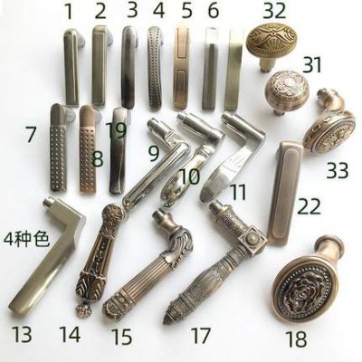 Khóa cửa tay nắm tay nắm phụ kiện phòng ngủ Khóa cửa bảng điều khiển Bắc Âu tay nắm khóa cửa thiết bị vệ sinh