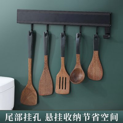 Xẻng gỗ xẻng nấu ăn xẻng chống dính nồi chuyên dụng xẻng gia dụng dụng cụ nhà bếp phụ trợ thực phẩm bộ thìa ăn canh bằng gỗ không làm tổn thương nồi