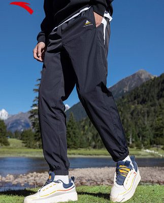 Anta thể thao quần nam quần tây 2022 mùa hè mới dệt xu hướng quần thể thao lỏng lẻo quần legging quần âu