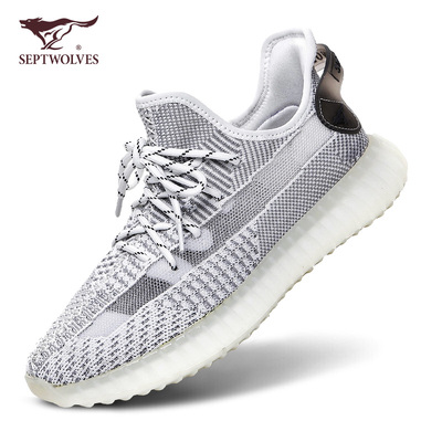 Giày lưới thể thao ngoài trời và giải trí của nam giới Septwolves mùa hè thoáng khí mềm đáy mềm bề mặt mềm giày chạy bộ nam thoải mái