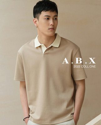Mùa hè màu mới tương phản ve áo dệt kim ngắn tay áo sơ mi POLO nam thủy triều thương hiệu giản dị áo thun nam trơn màu Nhật Bản