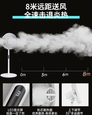 Nam Cực quạt điện quạt sàn nhà máy tính để bàn quạt đứng ký túc xá quạt gió lớn im lặng phòng ngủ quạt chính hãng