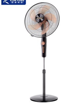 Kunfeng quạt sàn quạt gia dụng máy tính để bàn tắt tiếng máy tính để bàn điều khiển từ xa quạt ký túc xá lắc đầu quạt điện gió lớn