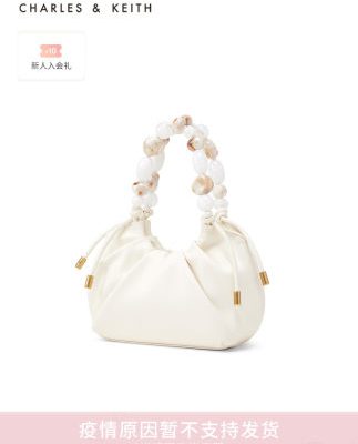 CHARLES & KEITH22 mùa hè mới CK2-10270879 túi xách một vai cầm tay giọt sương nhẹ