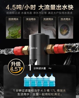 [Xả nhanh] Máy lọc nước máy gia đình thông lượng lớn Midea 4,5T-24