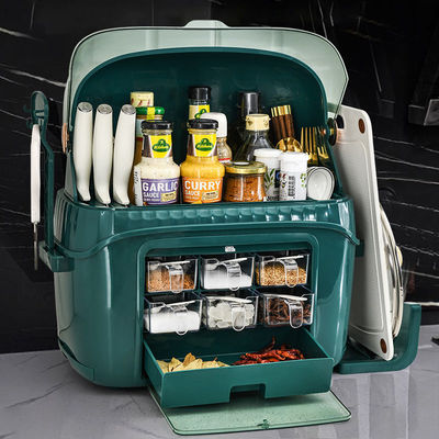 Hộp gia vị đặc biệt RV cung cấp đồ dùng hộp gia vị hộp gia vị hộp đựng gia vị hộp đựng đường và muối gia vị nhà bếp