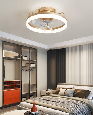 Vị vua hàng đầu lắc đầu quạt quạt đèn quạt trần đèn nhà hàng nhà hàng sáng tạo mới trần phòng ngủ tích hợp quạt đèn chùm