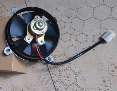 Baiyangdian phụ tùng xe ba bánh dành cho người khuyết tật đang ngồi trên quạt két nước quạt làm mát