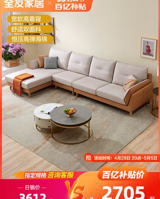 [Mười tỷ trợ cấp] Tất cả bạn bè Công nghệ tại nhà Sofa Nghệ thuật Sofa Căn hộ nhỏ Phòng khách Nội thất phong cách đơn giản Bắc Âu