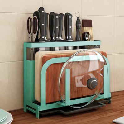 Thớt dao thớt kệ để dao ghế đa chức năng gia dụng nhà bếp đồ dùng nhà bếp đũa dao đồ dùng nhà bếp nắp nồi giá lưu trữ