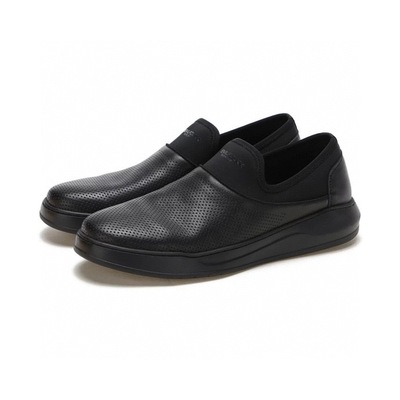 Quầy quần áo nam Biyin Lefen chính hãng 2022 mùa xuân và mùa hè mới da bò dày lưới dày thoáng khí giày da nhẹ thông thường