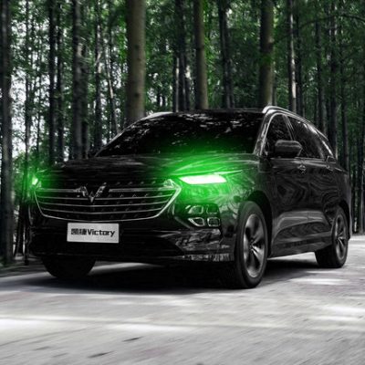 Wuling Hongguang Kaijie mặt trước thay đổi trang trí ngày lái xe đèn sương mù thay đổi màu phim dán xe phụ kiện đặc biệt