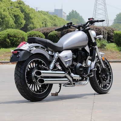 Feiling 500cc retro mô tô Prince UR400cc Prince Indian American Cruise car EFI có thể được cấp phép