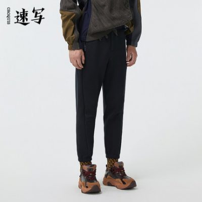 Phác thảo của nam giới Mùa thu mới Thường giản dị Giày bố Thời trang Màu sắc tương phản Tính khí Xu hướng thể thao Hip-Hop Thoải mái và thoáng khí