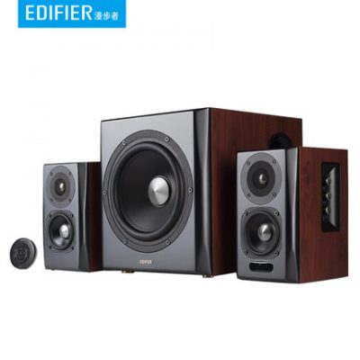 Edifier S201 máy tính để bàn tại nhà loa 2.1 máy tính xách tay bluetooth không dây siêu trầm loa siêu trầm TV điện thoại di động K bài hát âm thanh đa phương tiện phòng khách âm thanh nổi vòm gỗ phổ quát