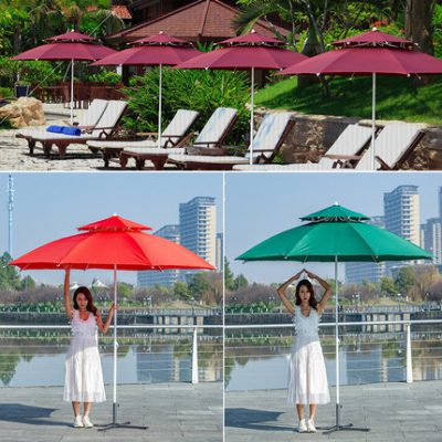 Dù che nắng ngoài trời lớn bãi biển ô dù cảnh quan sân vườn ô dù che nắng ô dù gấp gian hàng ô dù quảng cáo in ấn