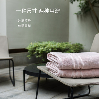 Bộ khăn trải giường khách sạn HUGH khăn tắm khô dày