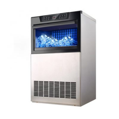 Máy làm đá viên thương mại Haizhiman quán trà sữa tự động quán bar lớn máy làm đá viên công suất lớn nhỏ