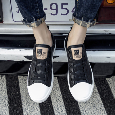 Giày nam 2021 thiết kế mới cảm giác giày nam bình thường niche da nam phiên bản hàn quốc giày thể thao nam cao cấp nam