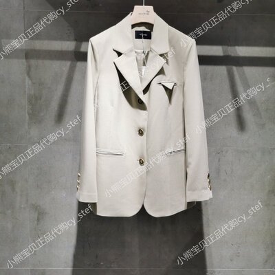 Spot Mind Bridge chính hãng áo khoác nữ nhỏ mùa xuân mới 2022 MWJK220D-1380