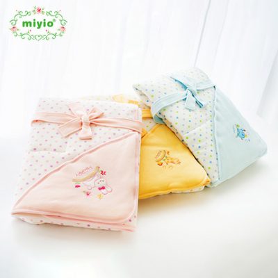 miyio cotton Yiwu baby bag là mùa thu và mùa đông em bé được ôm bởi khăn choàng sơ sinh bìa chăn ga gối hộp quà