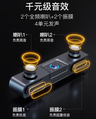 Sony Ericsson SH16 máy tính để bàn loa tại nhà âm thanh nhỏ có dây Bluetooth chơi game máy tính xách tay bên ngoài loa siêu trầm tuyệt vời âm thanh vòm phòng khách