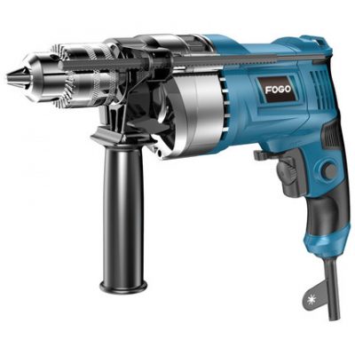 Đèn pin biến búa điện gia dụng tác động đa năng máy khoan điện dụng cụ vặn vít 220V súng lục nhỏ máy khoan điện