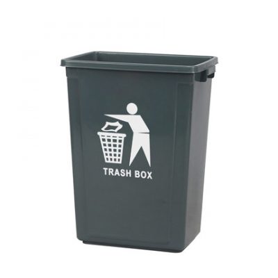 Thùng rác lớn không có nắp đậy thùng rác thương mại lớn phục vụ ăn uống hộ gia đình phòng khách nhà bếp nhà hàng ngoài trời hộp chữ nhật dung tích cực lớn