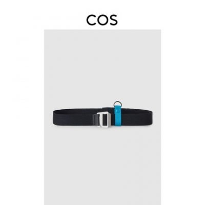 COS Nam giới có thể tháo rời Màu sắc tương phản Vòng thắt lưng Màu đen 2022 Sản phẩm mới mùa xuân 1034610001