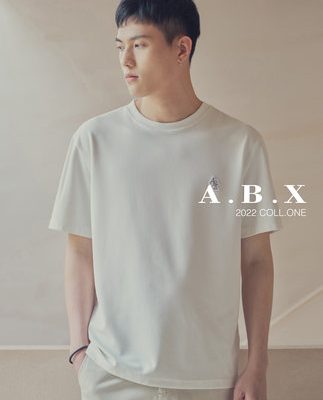 Mùa hè mỏng phần bánh quế thêu tiêu chuẩn cổ tròn màu rắn áo thun nam ngắn tay rộng rãi áo thun nam trắng đáy
