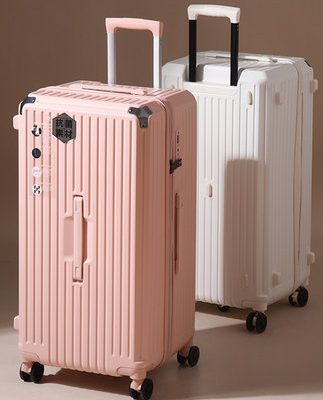 Hành lý siêu lớn dành cho sinh viên nữ có bánh xe đẩy phổ thông trường hợp nam vali dày đã kiểm tra mật khẩu hành lý 32 inch