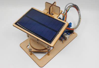 Tương thích với thiết bị theo dõi năng lượng mặt trời thông minh Arduino Công nghệ DIY Bộ học tập lập trình sản xuất nhỏ
