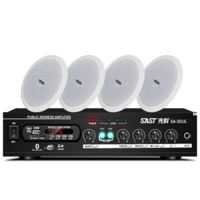 Bộ loa âm trần Xianke bộ khuếch đại âm thanh âm trần hệ thống âm thanh không dây hệ thống loa siêu thị nhà cửa hàng nhúng bluetooth chuyên dụng nhà hàng gắn tường phát sóng công cộng